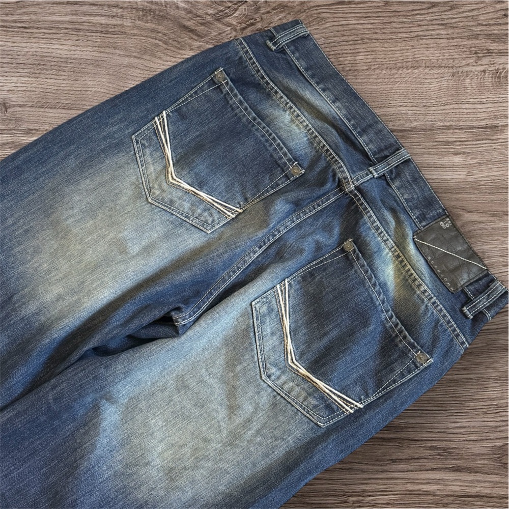Men's Blue Denim Jeans 2000s Sean John Baggy